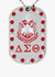 Delta Sigma Theta Double Sided Bling Rhinestone Dog Tag Necklace