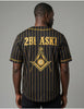 Mason Baseball Jersey Black