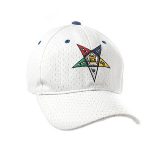 Eastern Star Flexfit Mesh Cap White