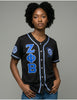 Zeta Phi Beta Baseball Jersey Black
