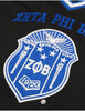 Zeta Phi Beta Football Jersey Black