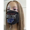 Howard University Bison Rhinestone Bling Rhinestone Face Mask