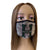 Howard University Rhinestone Bling Face Mask Pink