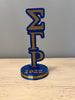 Sigma Gamma Rho Desk Plate Tower Blue