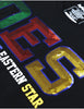 OES Eastern Star Sequin Patch Tee Black