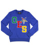 OES Eastern Star Chenille Sweatshirt Blue