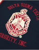 Delta Sigma Theta ΔΣΘ Baseball Jersey Black