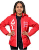 Delta Sigma Theta Windbreaker Red