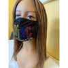 Living My Blessed Life Rhinestone Bling Face Mask Rainbow