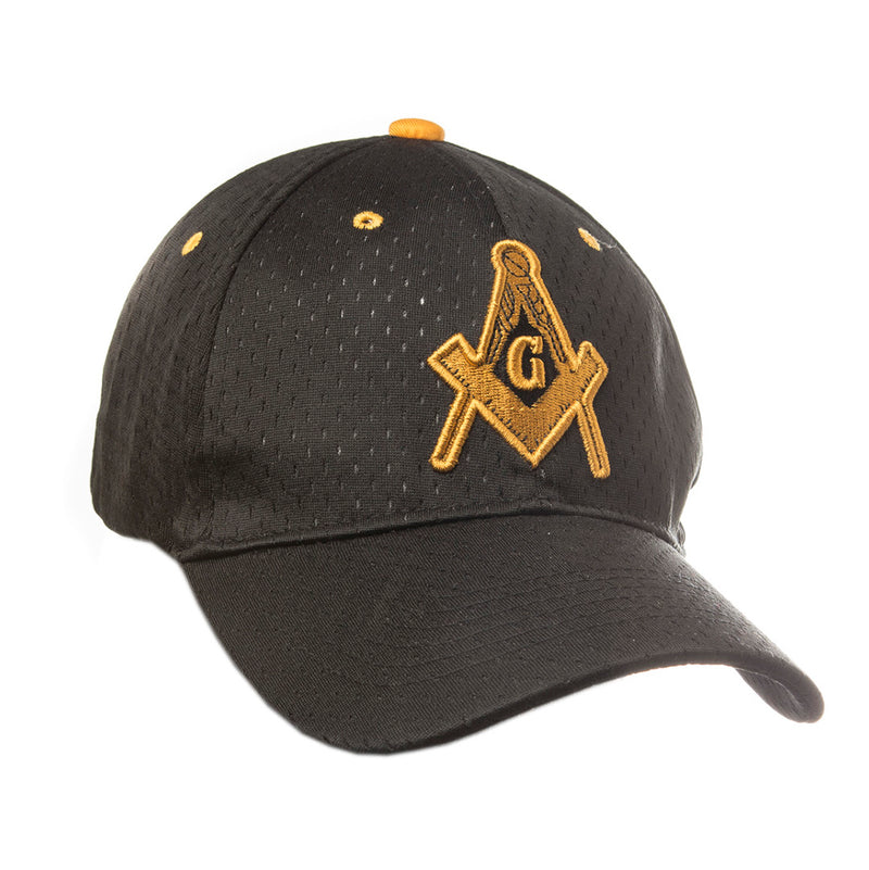 Masonic Embroidered Flexfit Mesh Cap