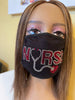 Nurse Heart Bling Face Mask