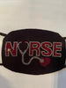 Nurse Heart Bling Face Mask