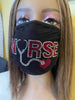 Nurse Heart Bling Face Mask