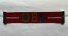 OES Eastern Star Austrian Crystal Cuff Bracelet Red