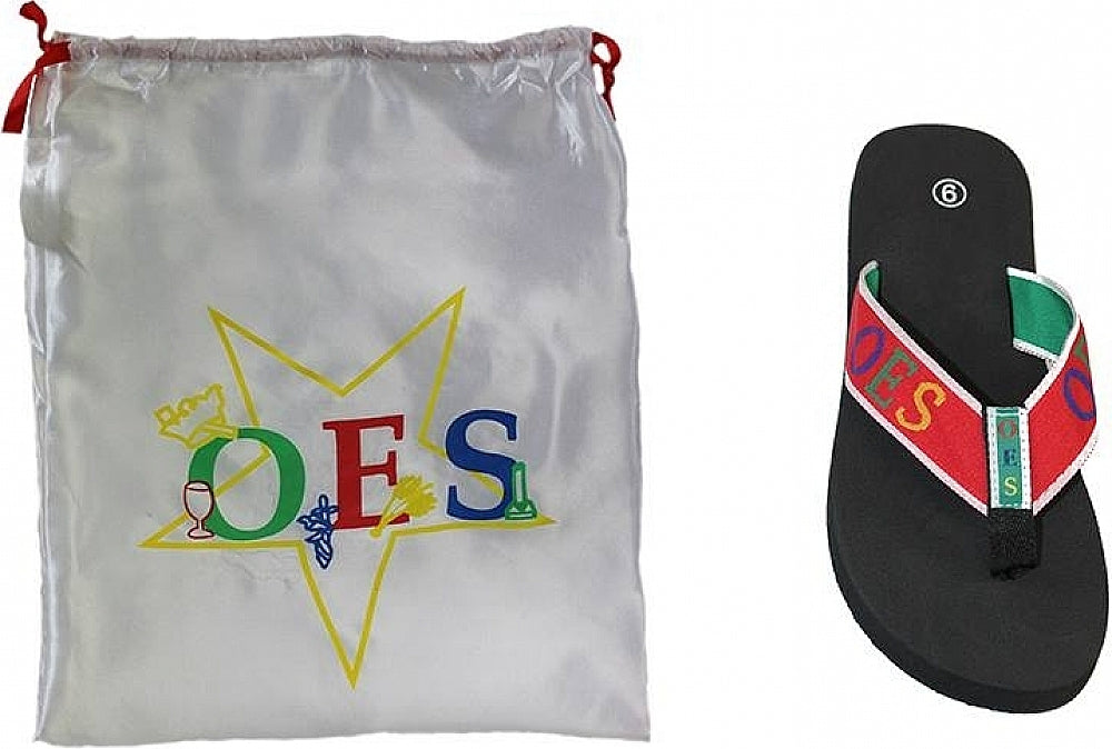 OES Eastern Star Flip Flops – D9 Greeks
