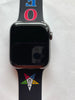 OES Eastern Star Silicone Watch Band for Apple Watch Size 42/44/45 mm