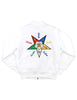 OES Eastern Star Bomber Jacket White