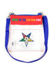 OES Eastern Star Clear Cross Bag