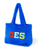 OES Eastern Star Fur Tote Bag Blue