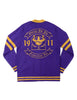 Omega Psi Phi Cardigan Sweater Purple
