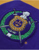 Omega Psi Phi Cardigan Sweater Purple