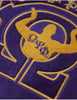 Omega Psi Phi Cardigan Sweater Purple