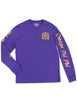 Omega Psi Phi Long Sleeve Tee Purple