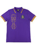 Omega Psi Phi Golf Shirt Purple