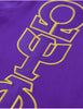 Omega Psi Phi Golf Shirt Purple