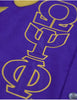 Omega Psi Phi Twill Racing Jacket Purple