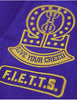 Omega Psi Phi Twill Racing Jacket Purple