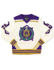 Omega Psi Phi V-Neck Sweater Ivory
