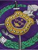 Omega Psi Phi V-Neck Sweater Purple