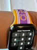 Omega Psi Phi Apple Watch Band Purple Size 42/44/45 mm