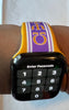 Omega Psi Phi Apple Watch Band Purple Size 42/44/45 mm