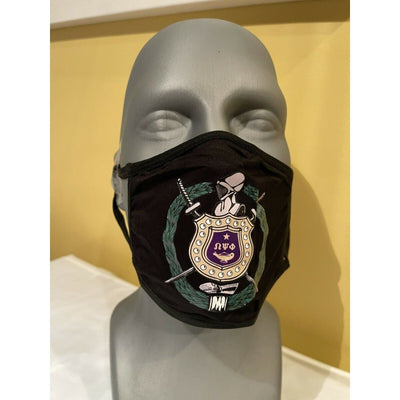 Omega Psi Phi Washable Face Mask