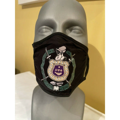 Omega Psi Phi Washable Face Mask