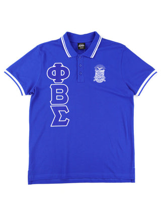 Phi Beta Sigma Polo Shirt Blue
