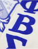 Phi Beta Sigma V-Neck Sweater Ivory