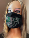 Philadelphia Eagles Bling Face Mask Front Logo