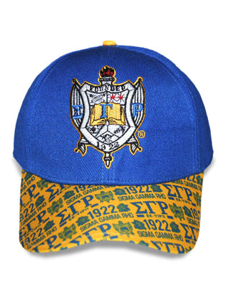 Sigma Gamma Rho Greek Letter Motif Baseball Cap