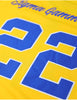 Sigma Gamma Rho ΣΓΡ Fitted Football Jersey Gold