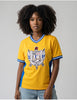 Sigma Gamma Rho ΣΓΡ Fitted Football Jersey Gold