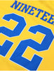 Sigma Gamma Rho ΣΓΡ Football Jersey Gold