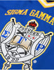 Sigma Gamma Rho ΣΓΡ Football Jersey Blue