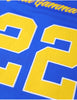 Sigma Gamma Rho ΣΓΡ Fitted Football Jersey Blue