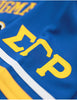 Sigma Gamma Rho ΣΓΡ Football Jersey Blue