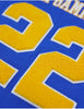 Sigma Gamma Rho ΣΓΡ Oversize Chenille Football Jersey Blue