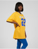 Sigma Gamma Rho ΣΓΡ Oversize Chenille Football Jersey Gold
