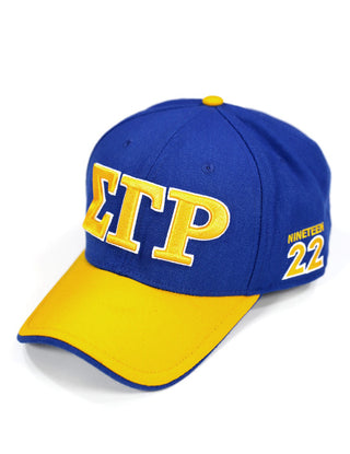 Sigma Gamma Rho Greek Letter Baseball Cap